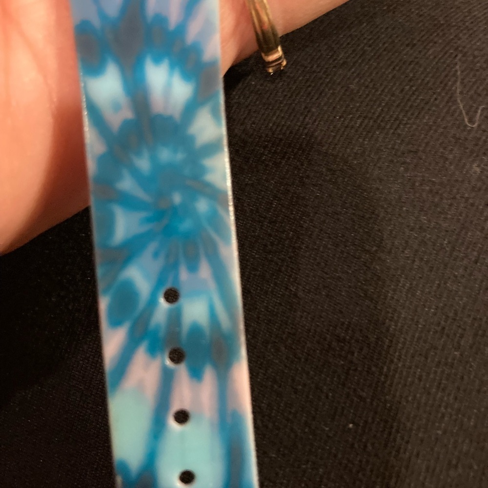 LOWEST🌸NWOT Prestige Medical Water Resistant Quartz Tie Dye Design Watch - Picture 6 of 7